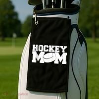 Hockey Mom Golf Towel thumb 2