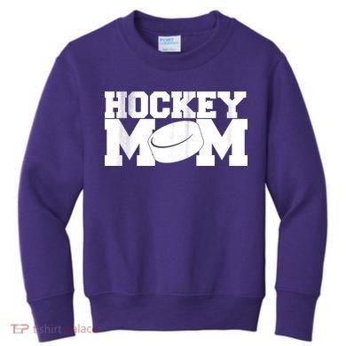 Hockey Mom Kids Sweatshirt