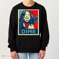 Heavy Metal Hope Poster Dime Dimebag Obama Darrell Guitar Women's Sweatshirt thumb 0