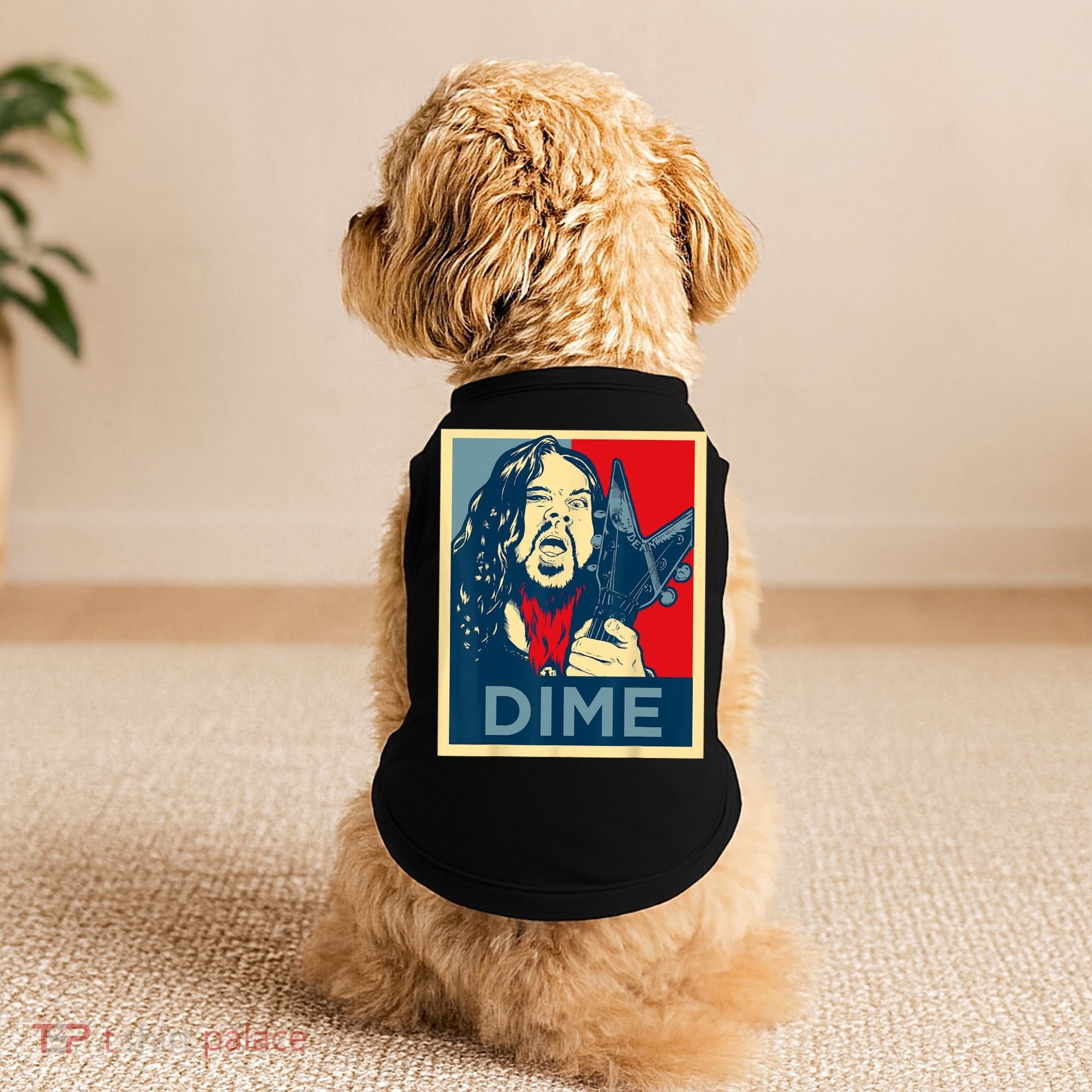 Heavy Metal Hope Poster Dime Dimebag Obama Darrell Guitar Doggie Tank