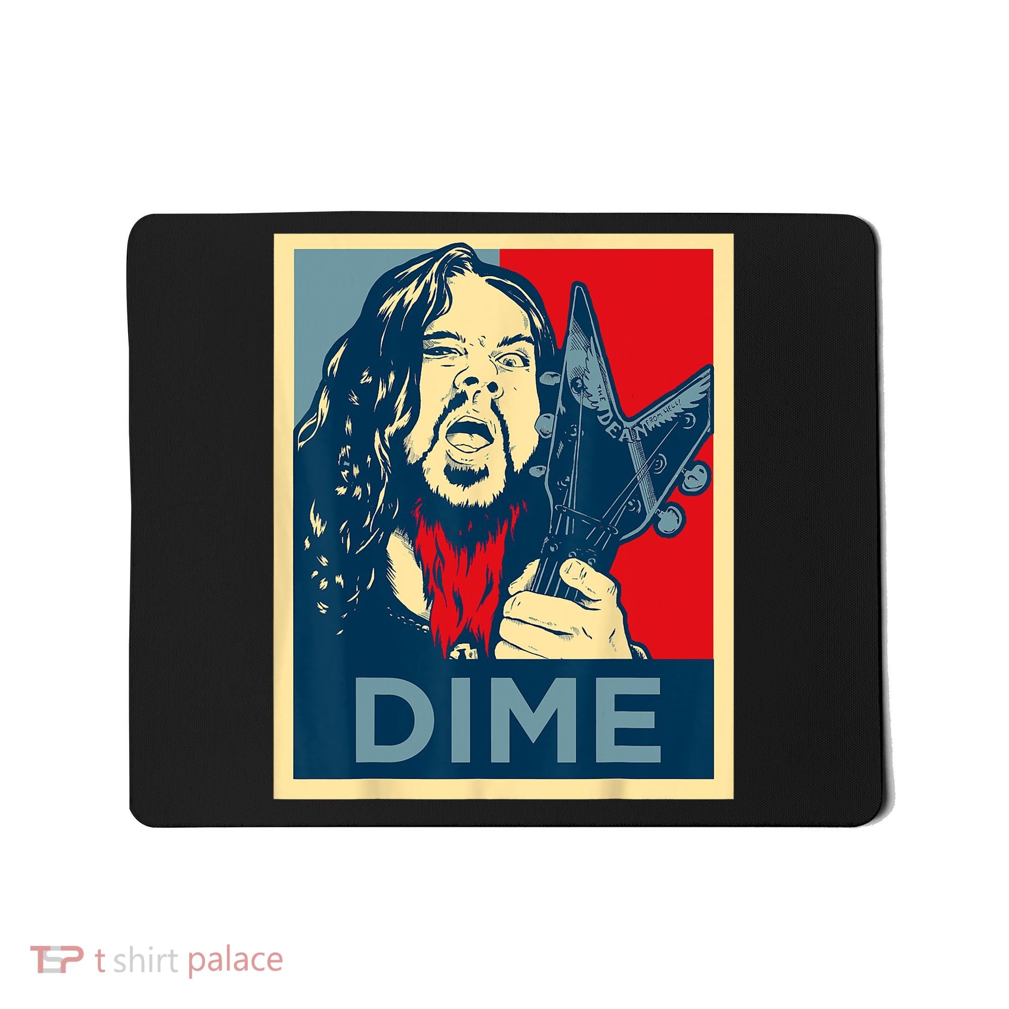 Heavy Metal Hope Poster Dime Dimebag Obama Darrell Guitar Mousepad