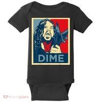 Heavy Metal Hope Poster Dime Dimebag Obama Darrell Guitar Baby Bodysuit thumb 0