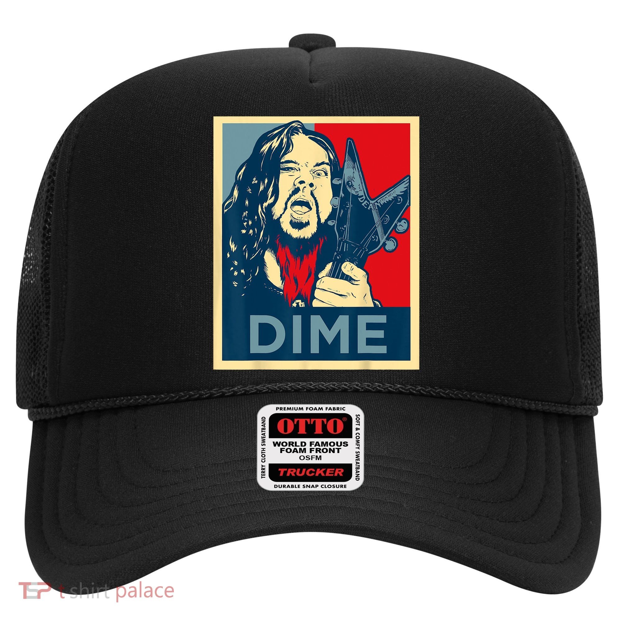 Heavy Metal Hope Poster Dime Dimebag Obama Darrell Guitar Hat