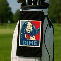 Heavy Metal Hope Poster Dime Dimebag Obama Darrell Guitar Golf Towel thumb 2
