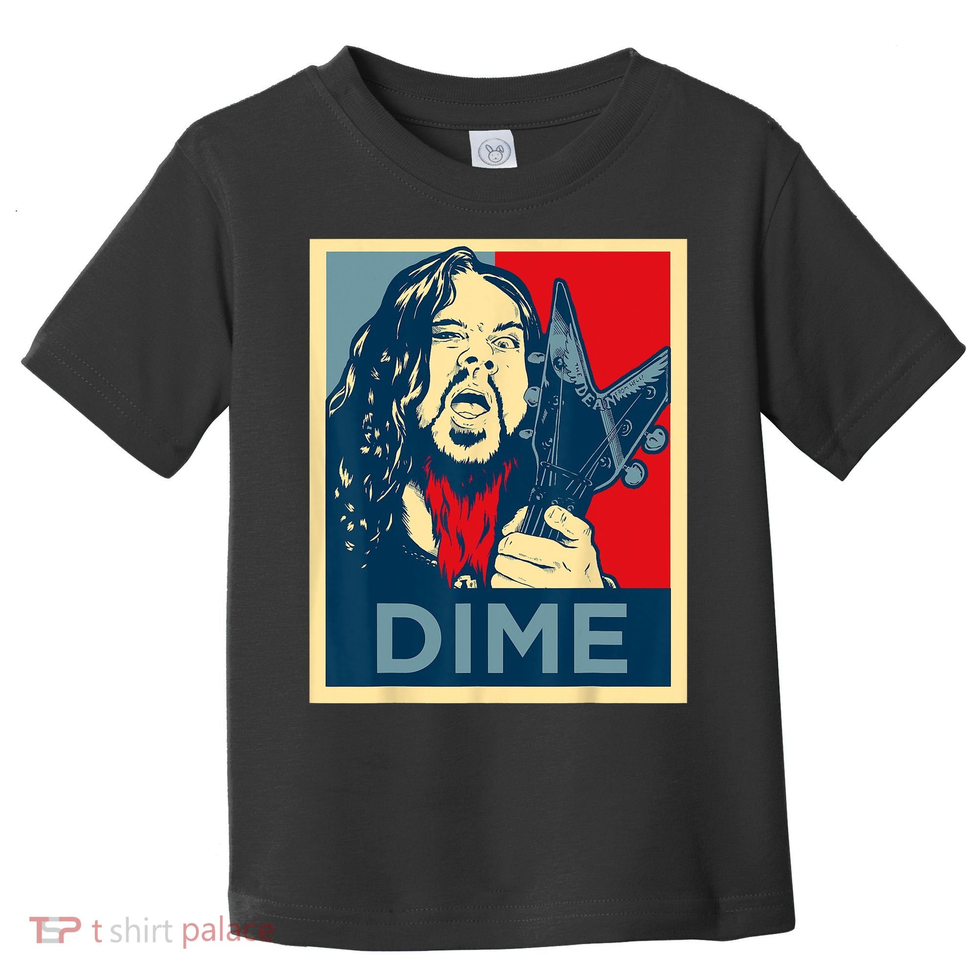 Heavy Metal Hope Poster Dime Dimebag Obama Darrell Guitar Toddler T-Shirt