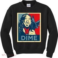 Heavy Metal Hope Poster Dime Dimebag Obama Darrell Guitar Kids Sweatshirt thumb 0