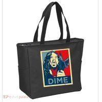Heavy Metal Hope Poster Dime Dimebag Obama Darrell Guitar Tote Bag thumb 2