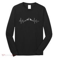 Hiking Mountains Heartbeat Hiker Adventures Long Sleeve Shirt thumb 0