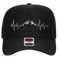 Hiking Mountains Heartbeat Hiker Adventures Hat thumb 0