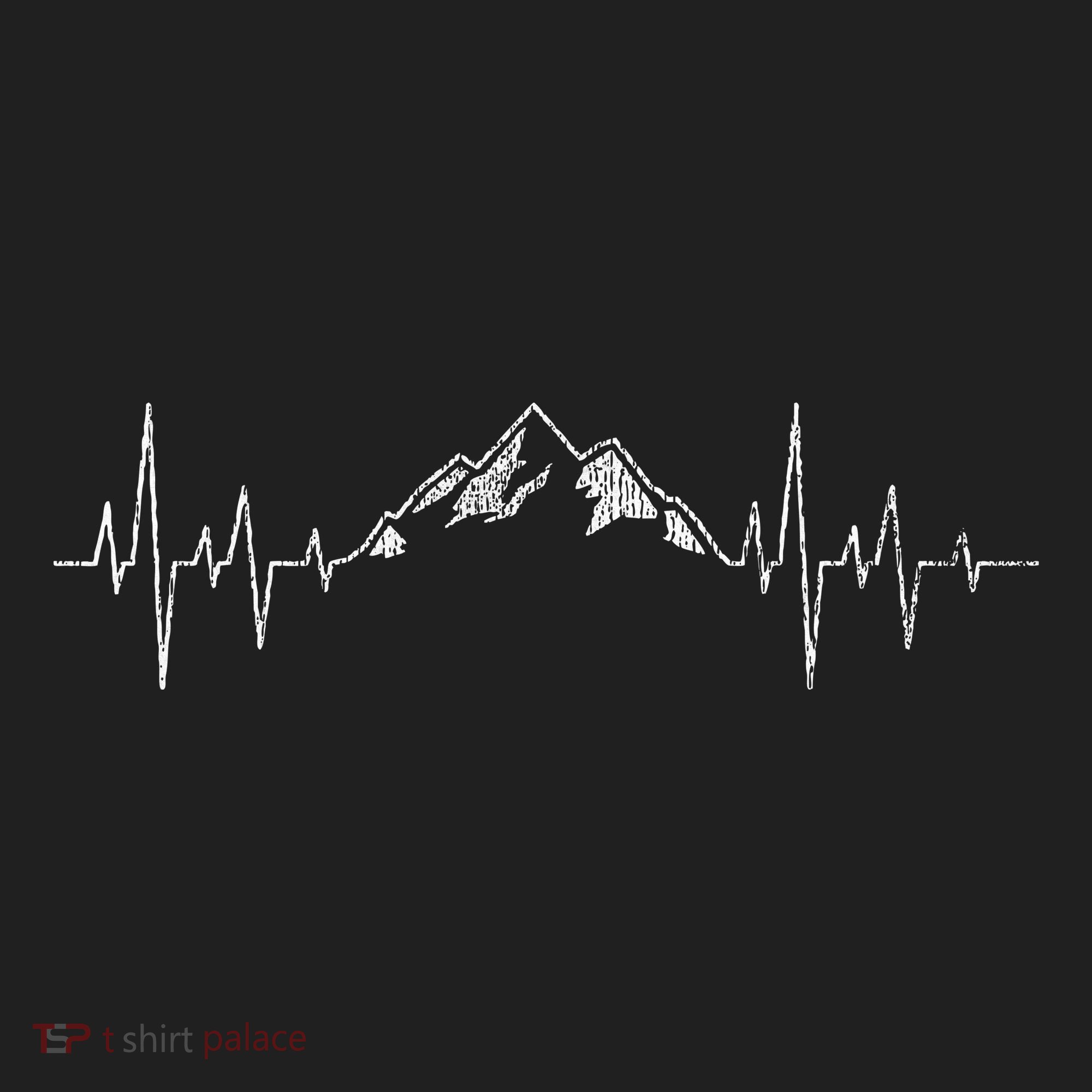 Hiking Mountains Heartbeat Hiker Adventures Hat