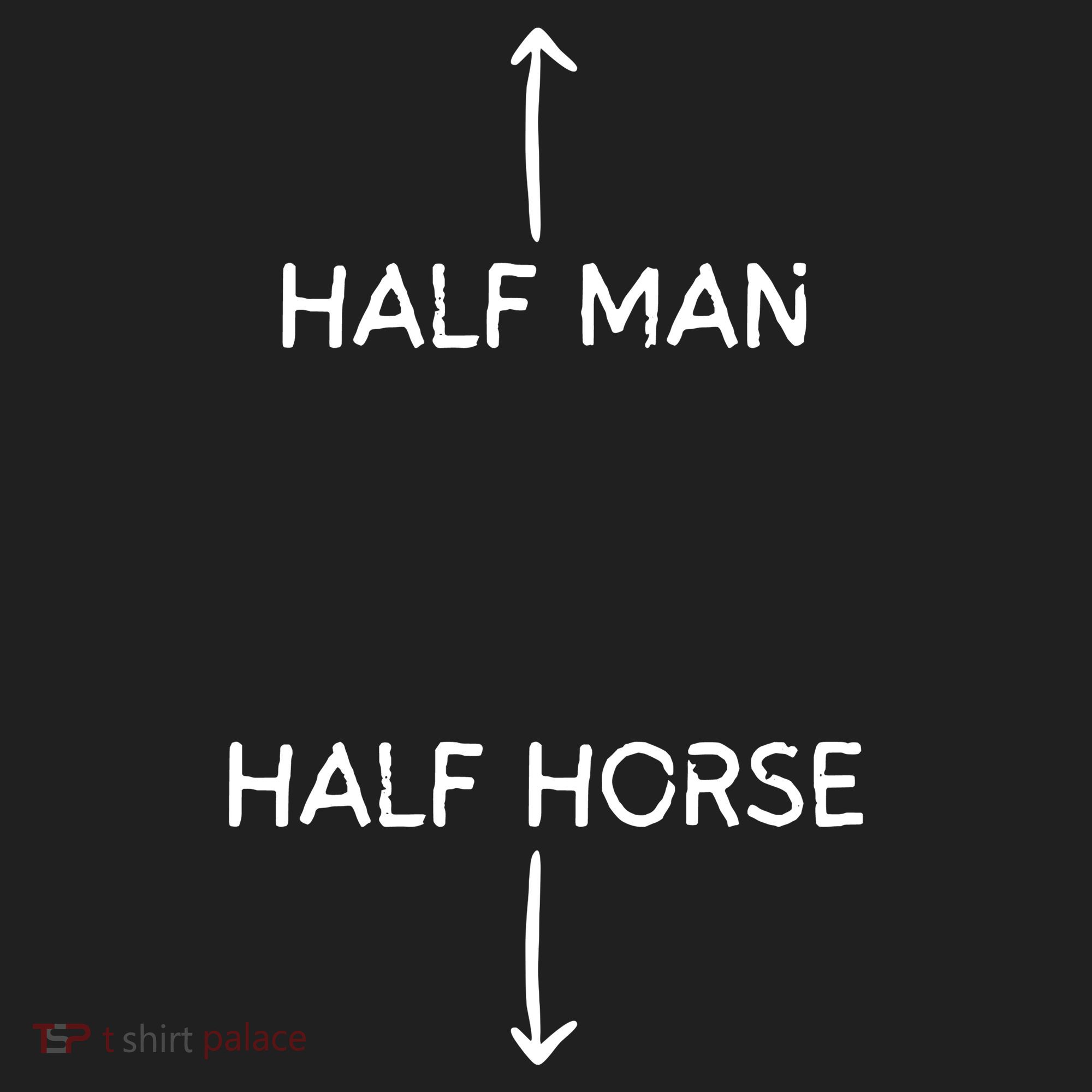 Half Man Half Horse Funny Women's Sweatshirt