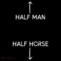 Half Man Half Horse Funny Sweatshirt thumb 3