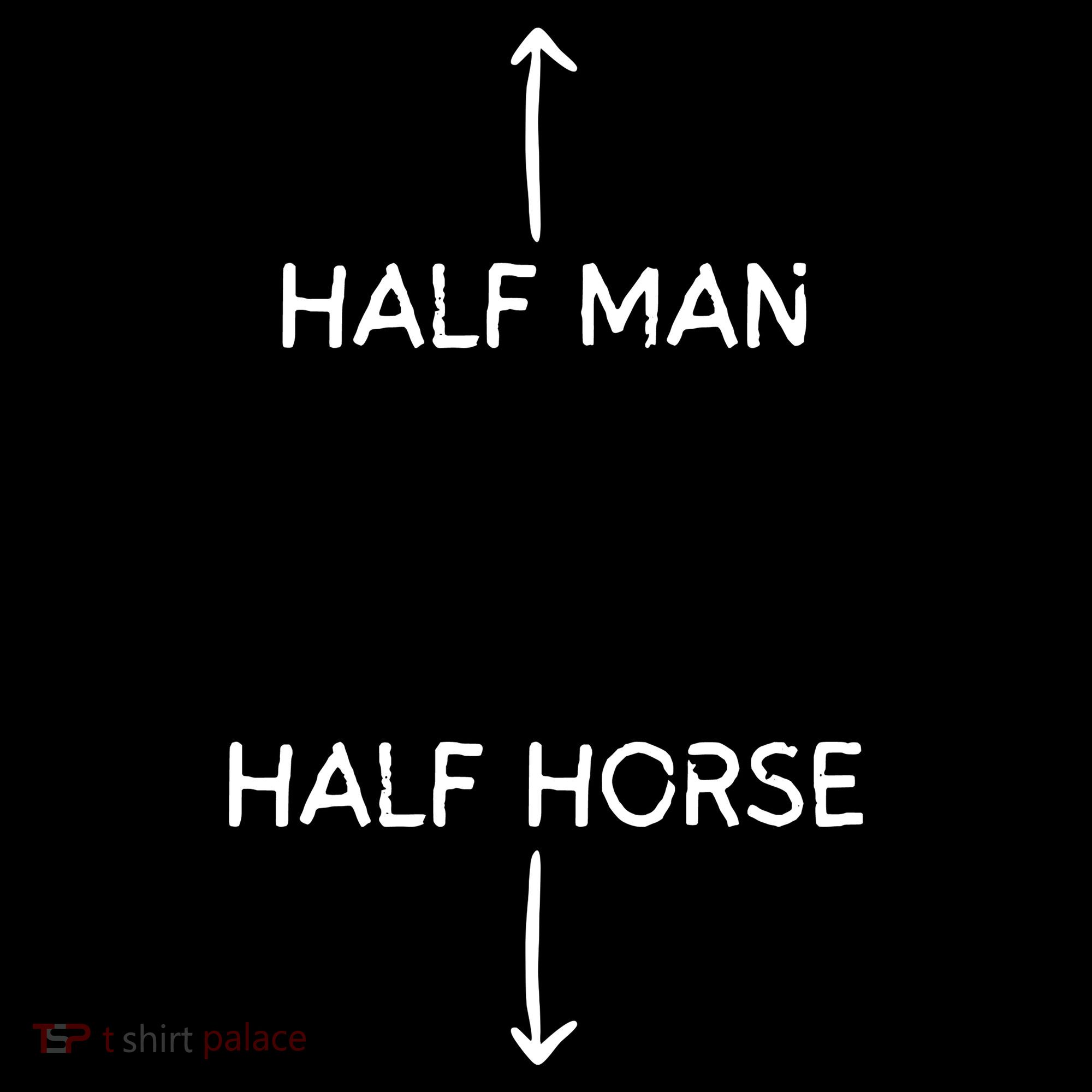 Half Man Half Horse Funny Women's Long Sleeve Shirt