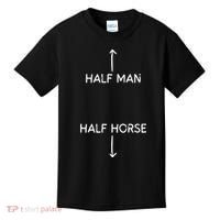 Half Man Half Horse Funny Kids T-Shirt thumb 0