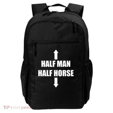 Half Man Half Horse Funny Backpack