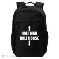 Half Man Half Horse Funny Backpack thumb 0