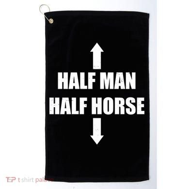 Half Man Half Horse Funny Golf Towel