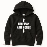 Half Man Half Horse Funny Kids Hoodie thumb 0