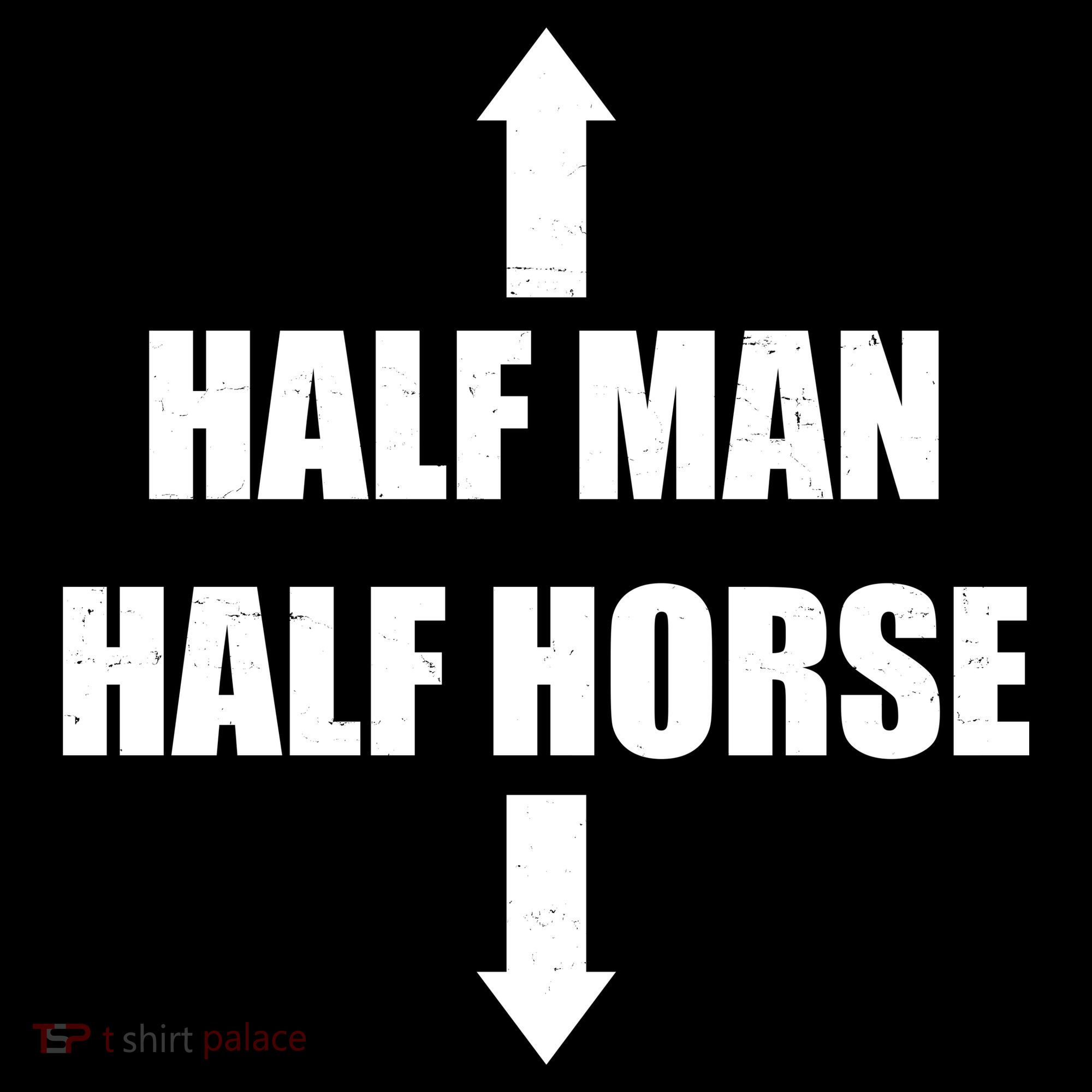 Half Man Half Horse Funny Kids Hoodie