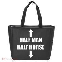 Half Man Half Horse Funny Tote Bag thumb 0