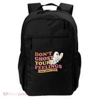Halloween Mental Health Dont Ghost Your Feelings Backpack thumb 0