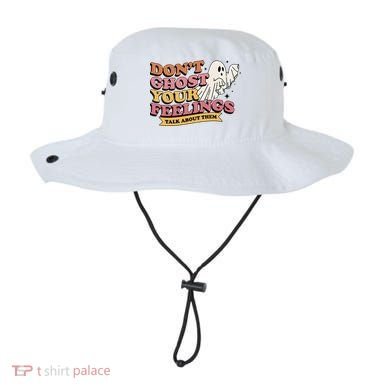 Halloween Mental Health Dont Ghost Your Feelings Bucket Hat