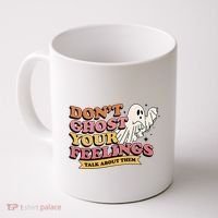 Halloween Mental Health Dont Ghost Your Feelings Coffee Mug thumb 0