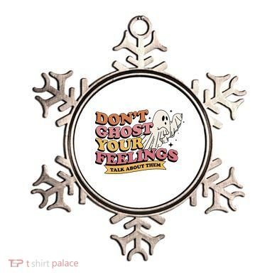 Halloween Mental Health Dont Ghost Your Feelings Ornament
