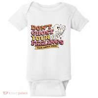 Halloween Mental Health Dont Ghost Your Feelings Baby Bodysuit thumb 0