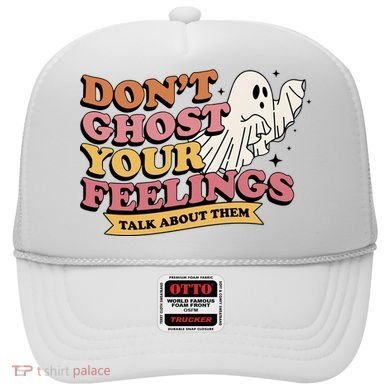 Halloween Mental Health Dont Ghost Your Feelings Hat