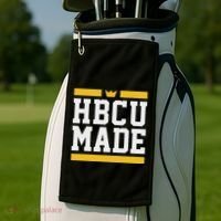 Hbcu Made Historically Black College And Golf Towel thumb 2