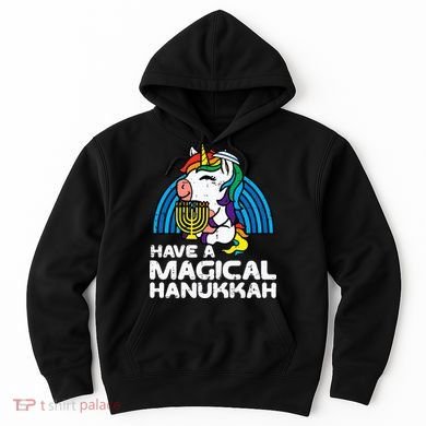 Have Magical Hanukkah Unicorn Chanukah Hoodie