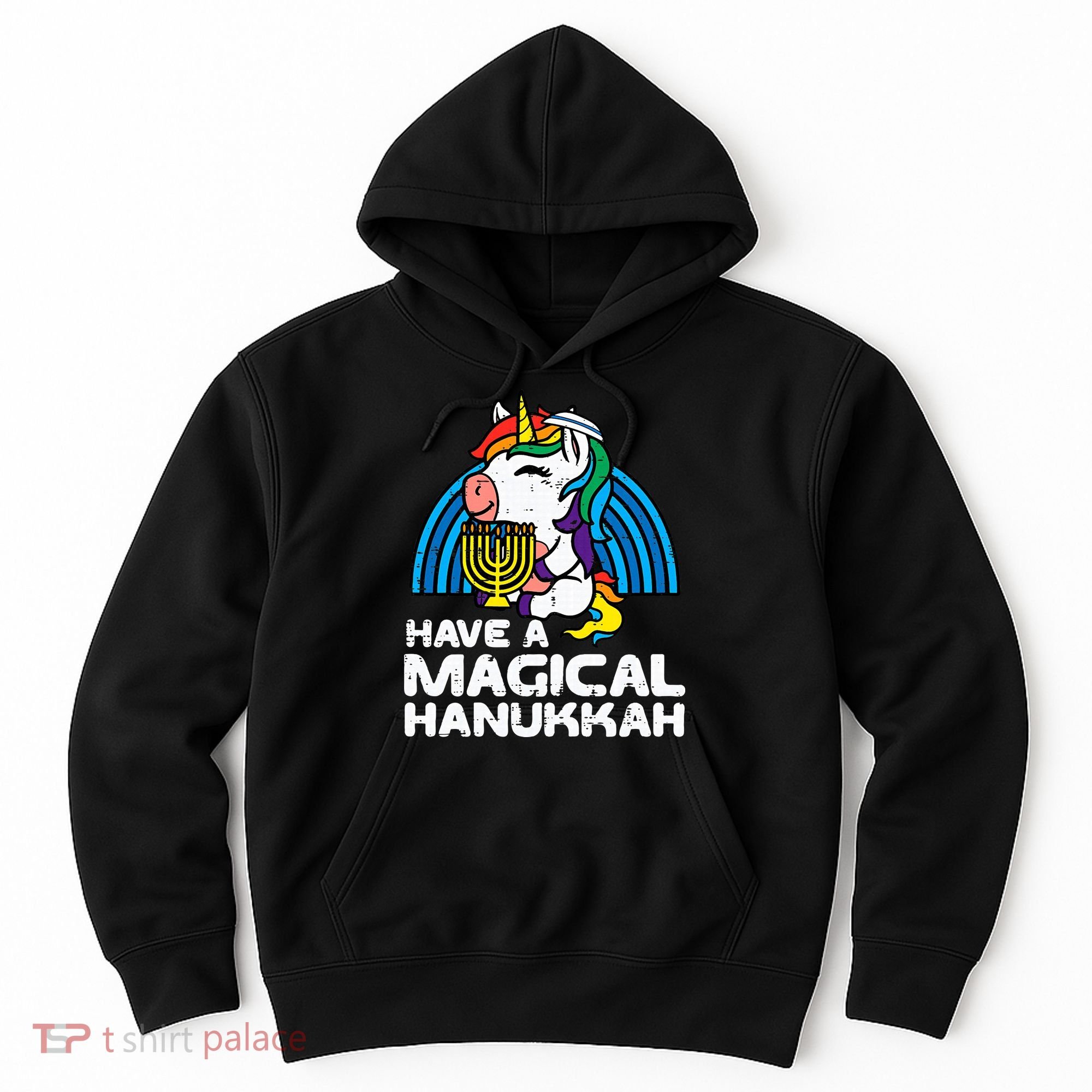 Have Magical Hanukkah Unicorn Chanukah Hoodie