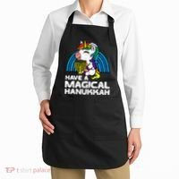Have Magical Hanukkah Unicorn Chanukah Apron thumb 2