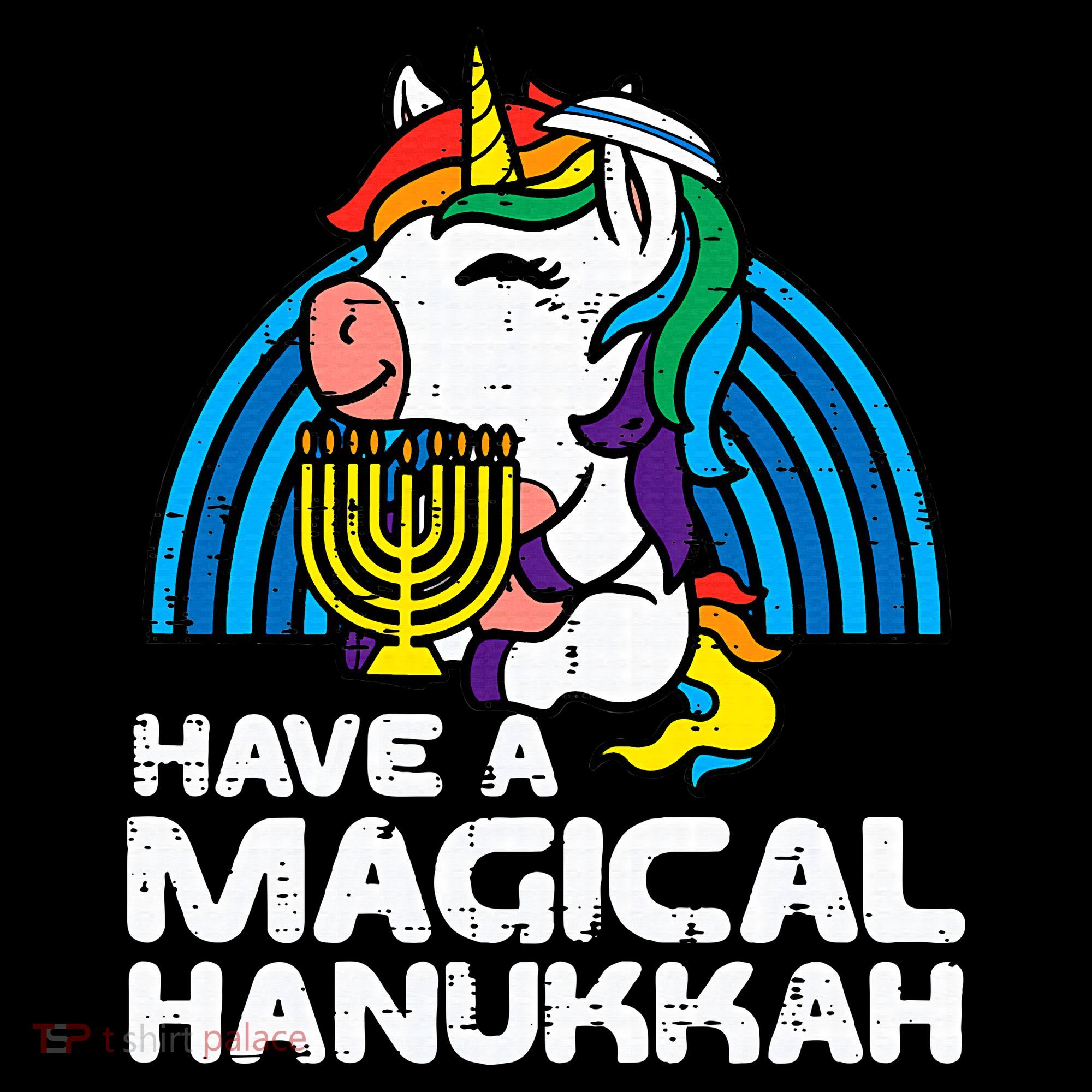 Have Magical Hanukkah Unicorn Chanukah Women's Hoodie