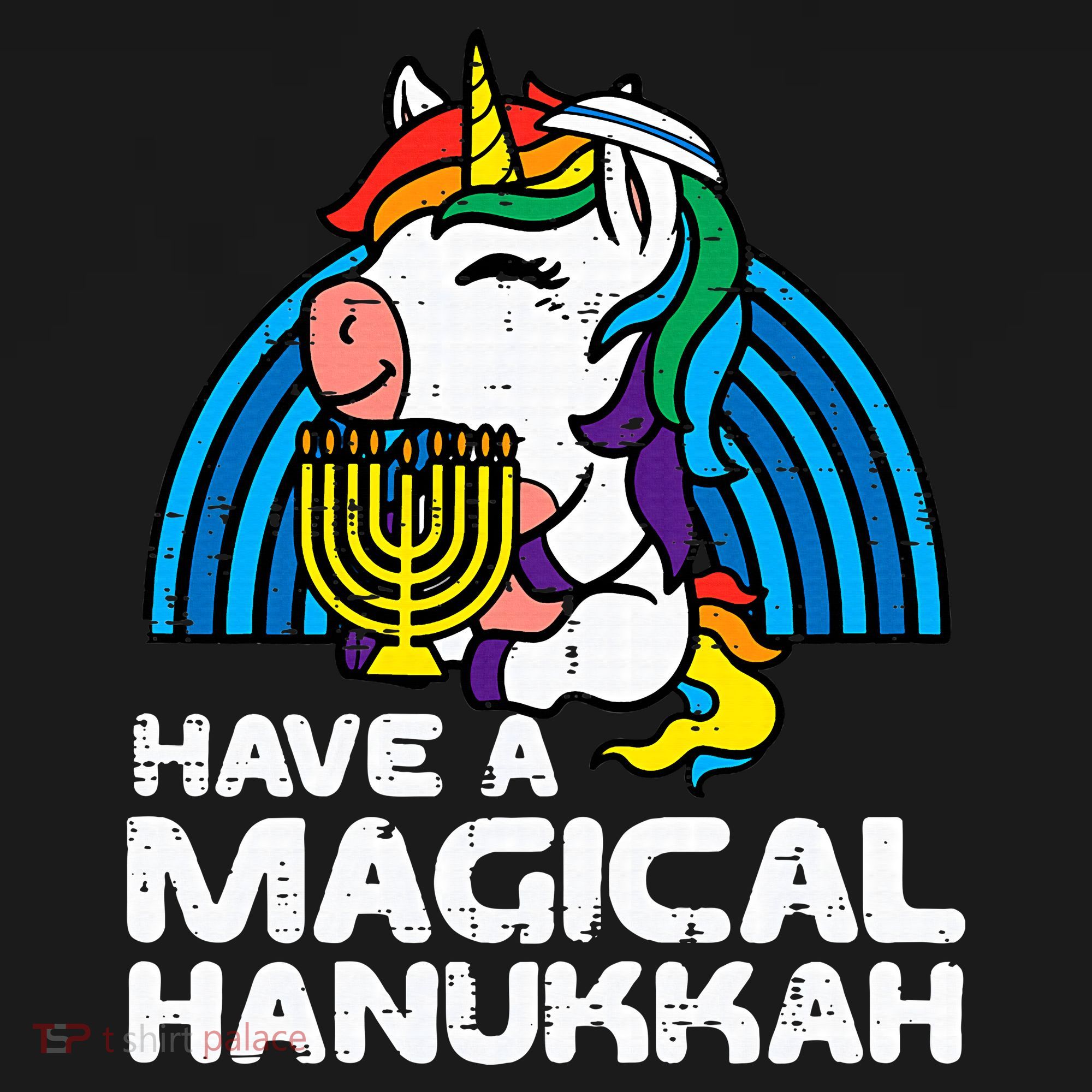 Have Magical Hanukkah Unicorn Chanukah Mousepad