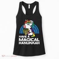 Have Magical Hanukkah Unicorn Chanukah Women's Tank Top thumb 0
