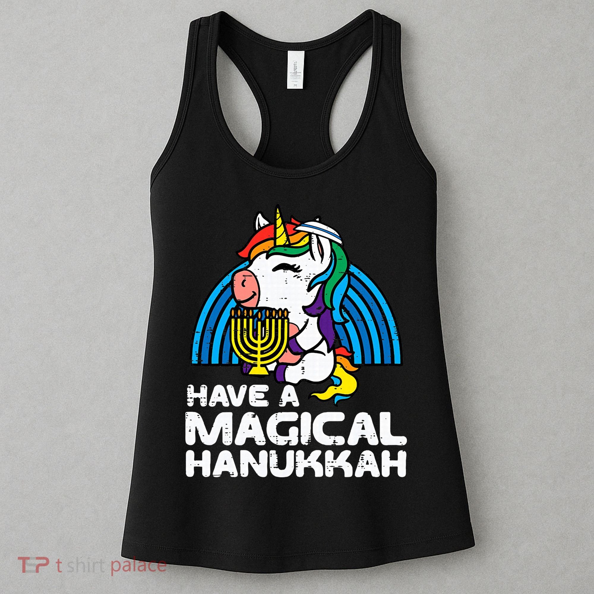 Have Magical Hanukkah Unicorn Chanukah Women's Tank Top