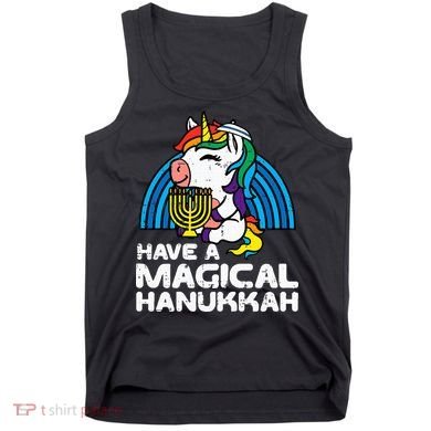 Have Magical Hanukkah Unicorn Chanukah Tank Top