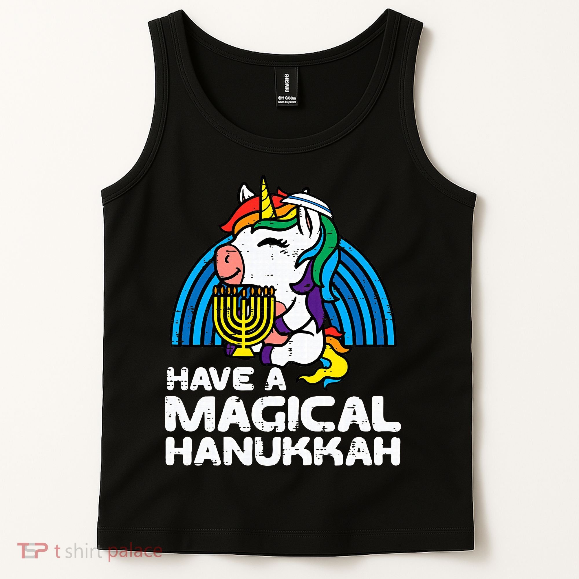 Have Magical Hanukkah Unicorn Chanukah Tank Top