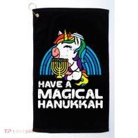 Have Magical Hanukkah Unicorn Chanukah Golf Towel thumb 0