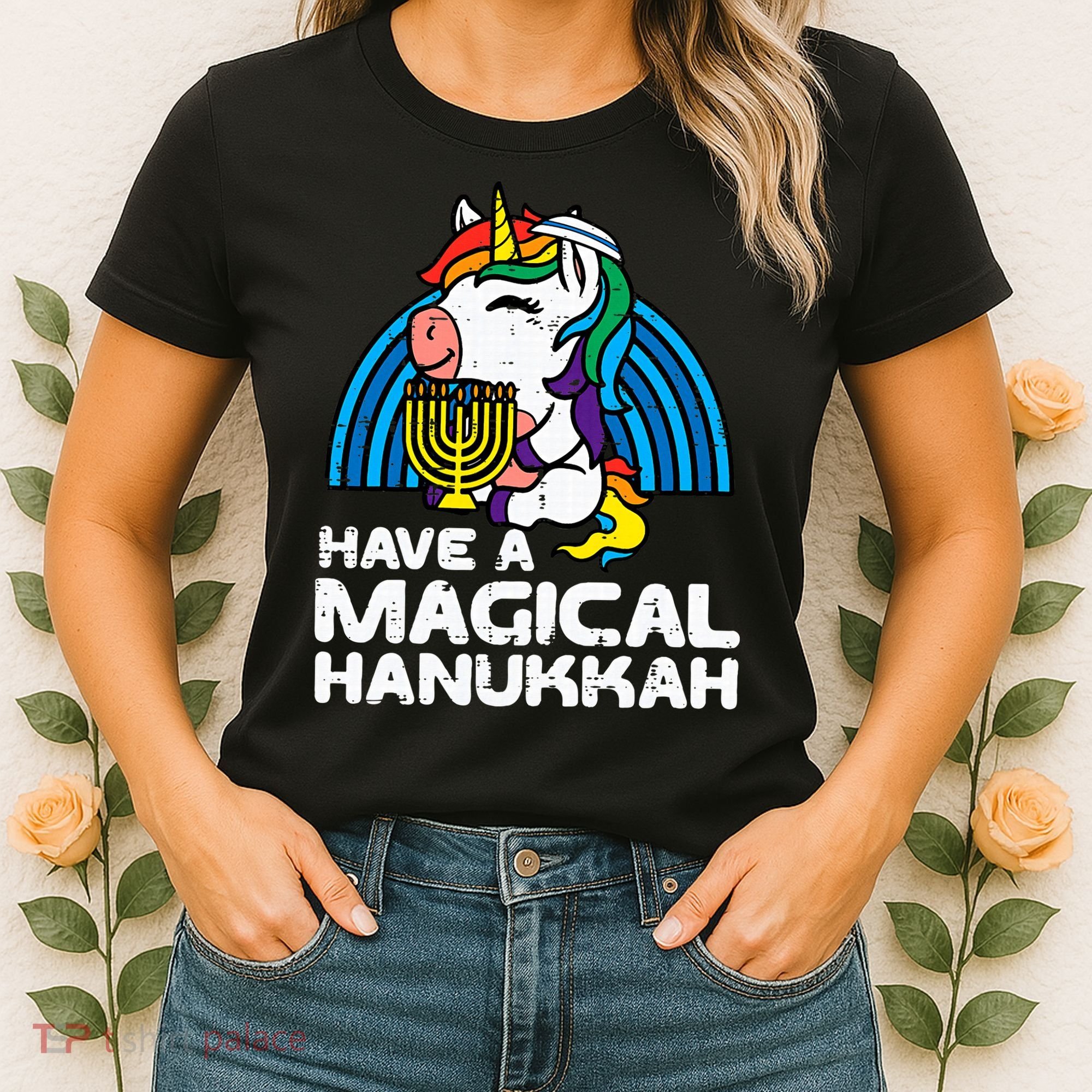 Have Magical Hanukkah Unicorn Chanukah Women's T-Shirt