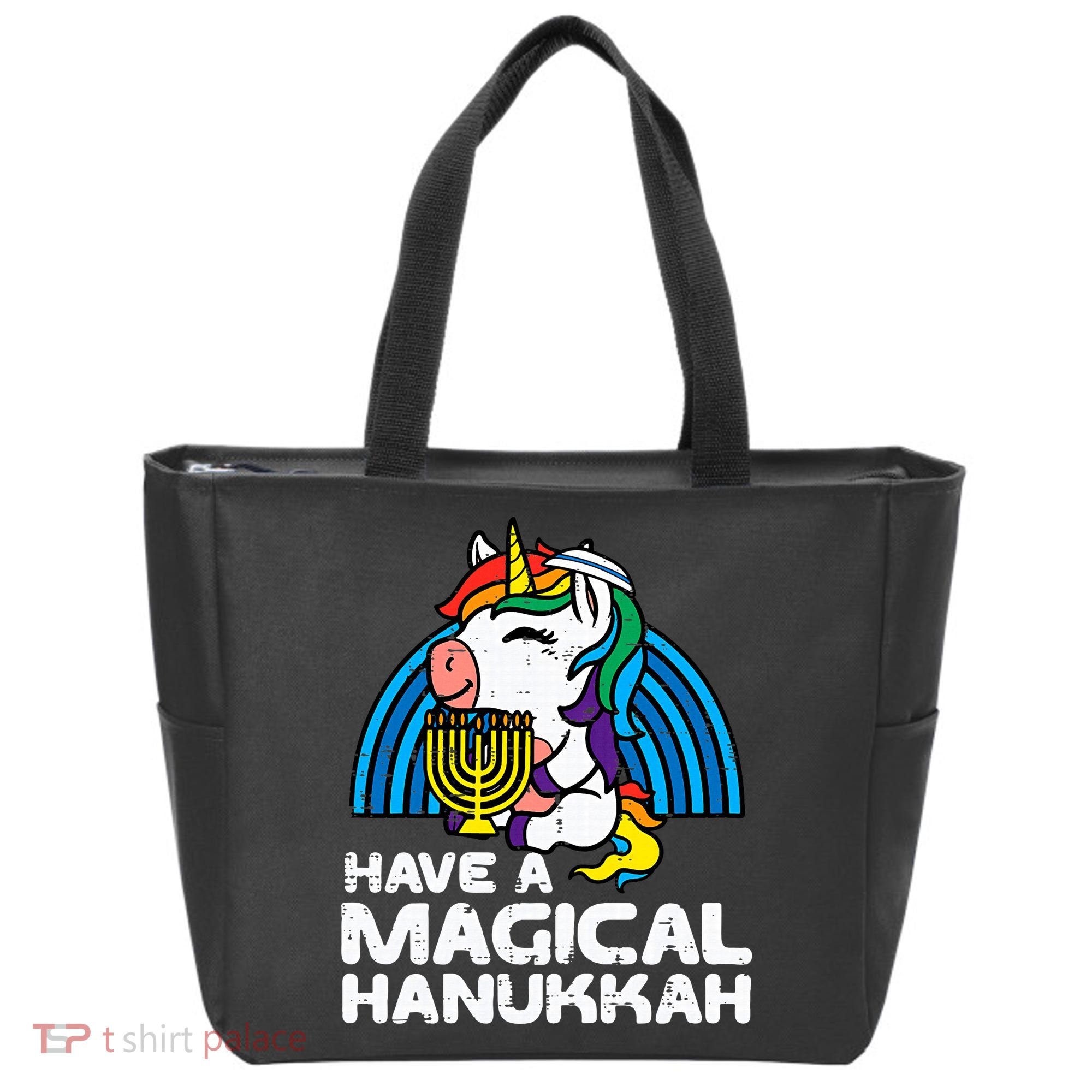 Have Magical Hanukkah Unicorn Chanukah Tote Bag