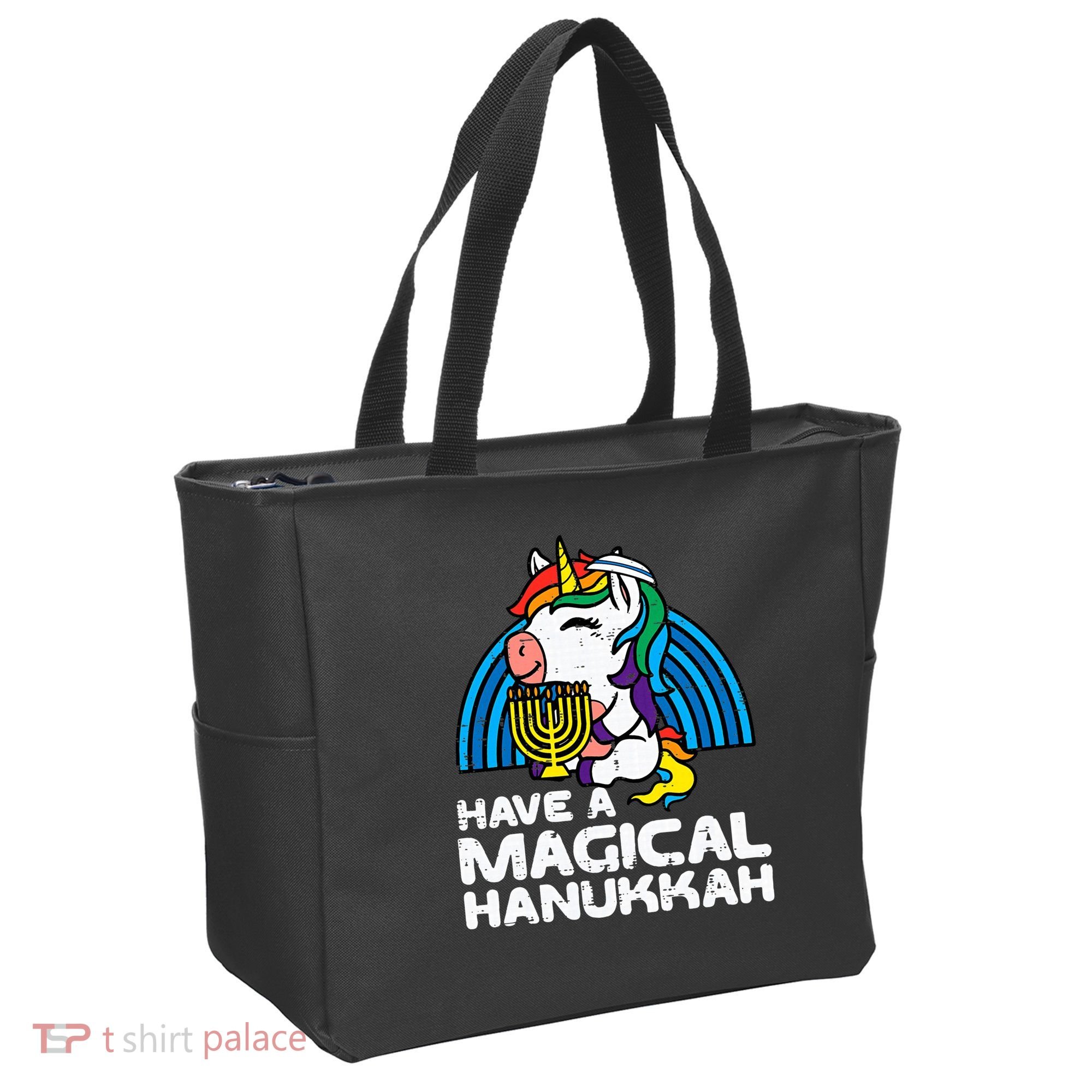 Have Magical Hanukkah Unicorn Chanukah Tote Bag