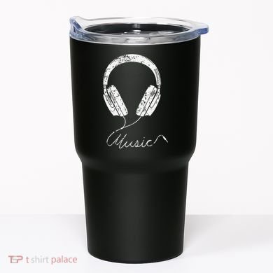 Headphone Music Tumbler