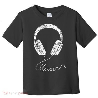 Headphone Music Toddler T-Shirt