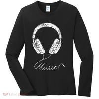 Headphone Music Women's Long Sleeve Shirt thumb 0