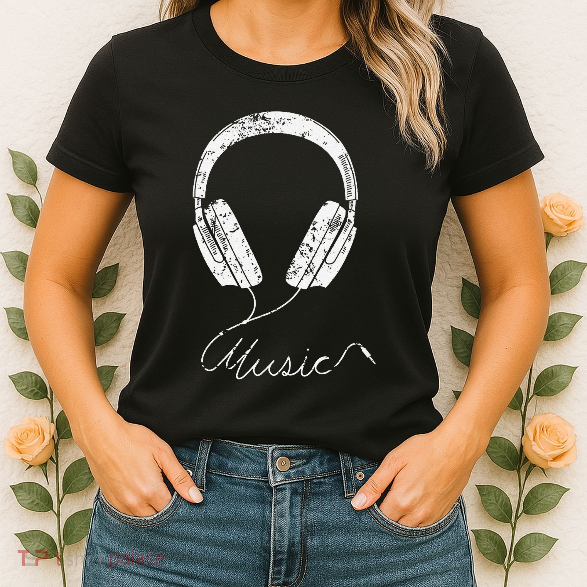 Headphone Music Women's T-Shirt