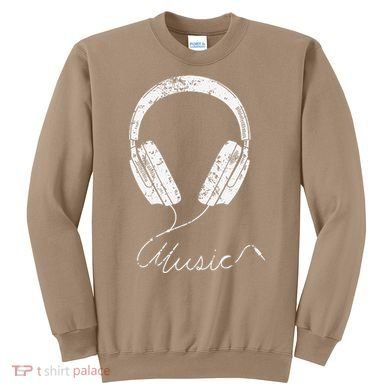 Headphone Music Sweatshirt