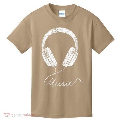 Headphone Music Kids T-Shirt